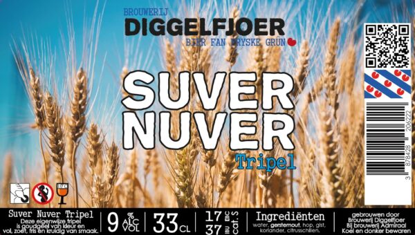 Diggelfjoer Suver Nuver Tripel 33 CL