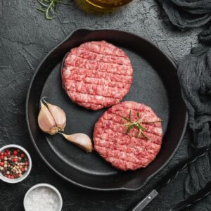 Wildburgers van Veluws hert en wild zwijn (2 stuks)