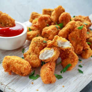 Kalkoen nuggets