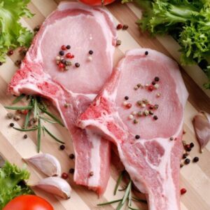 Ribkarbonade, 2 koteletten met ribbeen