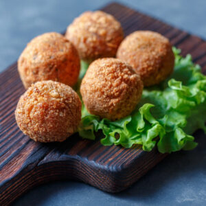 Wild zwijn bitterballen