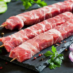 BBQ spies varken, sate