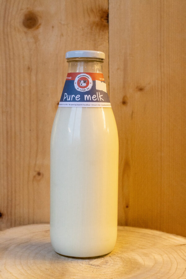 De Vrolijke Koe Pure melk 1 liter