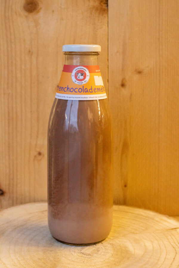 De Vrolijke Koe Boerenchocolade melk 1 liter