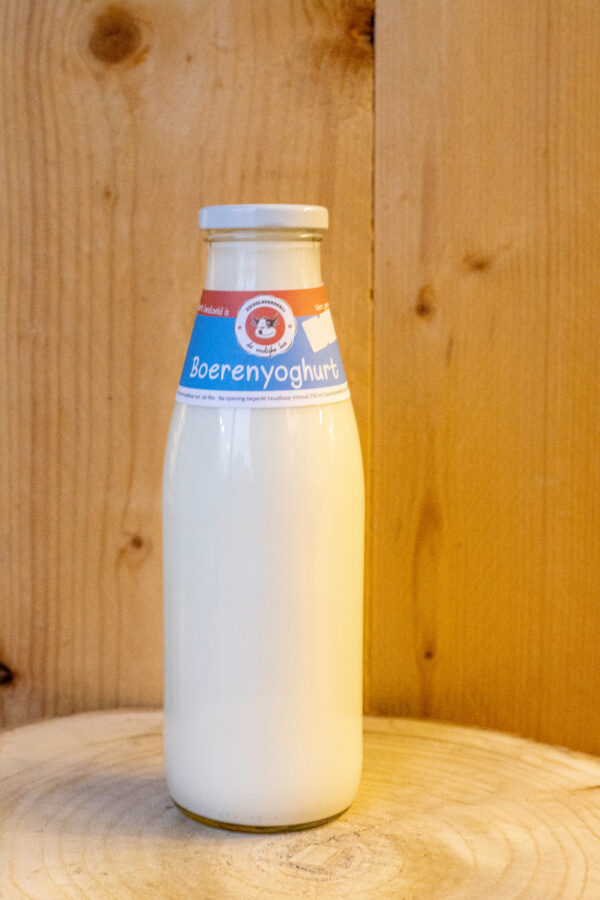 De Vrolijke Koe Boerenyoghurt 1 liter