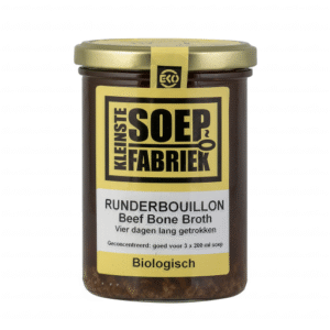 Kleinste soepfabriek runderbouillon