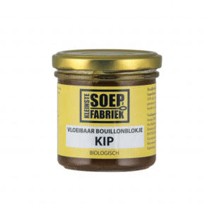 Kleinste soepfabriek Vloeibaarbouillon blokje kip