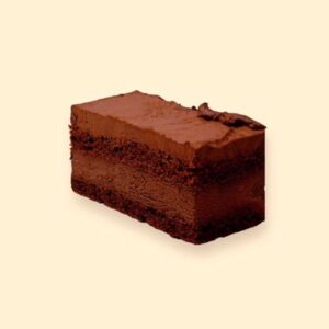 glutenvrij en lactosevrij chocolade gebakje