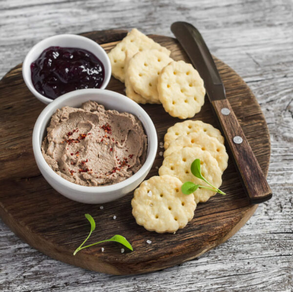 Wildpaté met cranberry